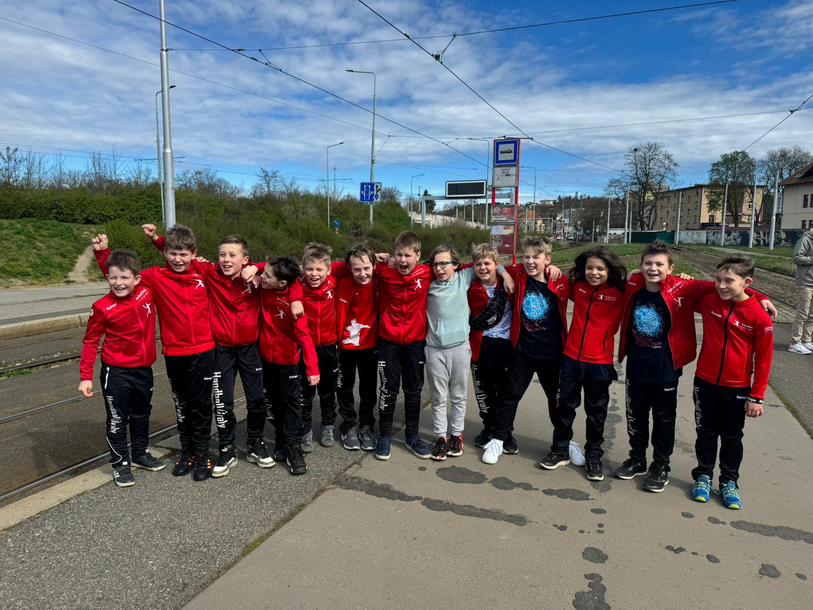 Fotka k článku Minižáci na Prague Handball Cupu